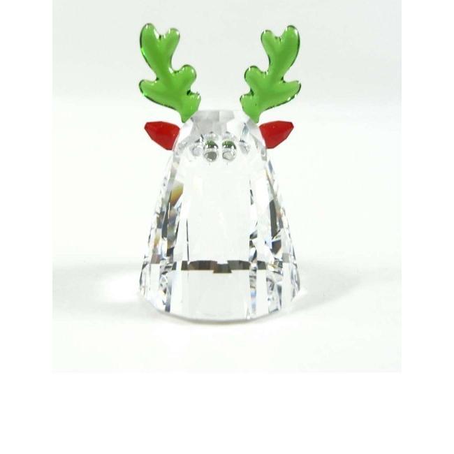 超美品★ スワロフスキー　ロッキング　トナカイ　クリスタル　オブジェ　箱あり SWAROVSKI スワロフスキー 置物 フィギュア クリスタル Holiday