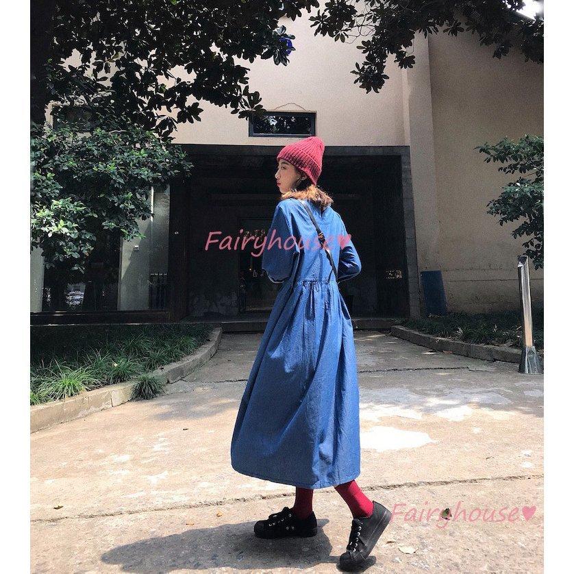 ポスターフレーム デニムワンピース レディース 40代 きれいめ シャツワンピース 秋服 長袖ワンピースロングデニム Aラインスカート オシャレゆったり カジュアル韓国風 30代 50代 Panchthar Pfco P1 Gov Np