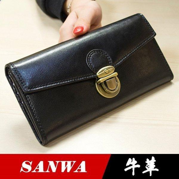 長財布 大収納 レディース サイフ 財布 コンパクト 本革 サイフ ウォレット Wallet 大収納 大