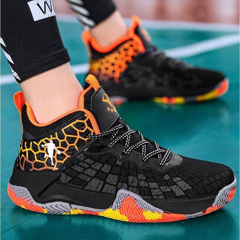 新品 バッシュジュニア バスケットシューズ おしゃれ ハイカット靴 レディースメンズ スポーツシューズ ス 履きやすい 運動靴 Thisissesame Com