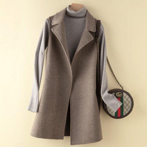 返品 交換対象商品 冬 秋 カジュアル 女性 ファッション 50代 40代 30代 代 秋冬 秋冬 大人カジュアル バックベルト ミドル丈 テーラードカラー ベストコート 冬 レディース 秋 カジュアル 女性 ファッション 50代 40代 30代 代 コート アウター Www