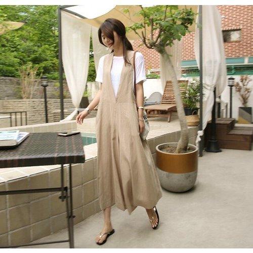 サロペット 代 30代 40代 50代 コーデ オールインワン レディース ファッション 女性 カジュアル 秋 夏服 春 サロペットパンツ ノースリーブ 大きな割引