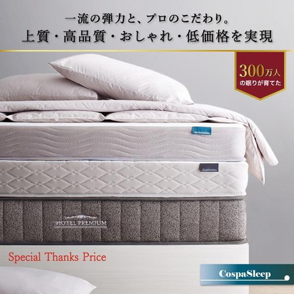10年保証】スプリングマットレス 匠モデル CospaSleep シングル