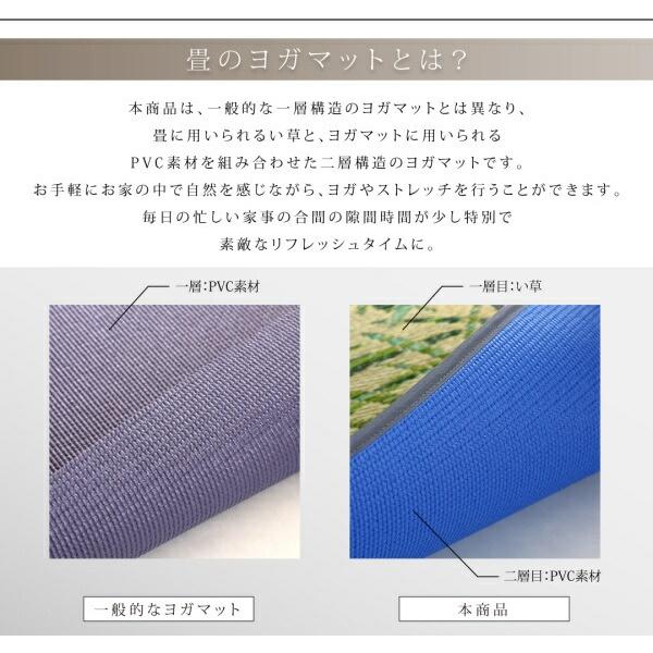 絵図面国産畳瑜伽つや消し 楽しいこと 60×180糎 緑であること