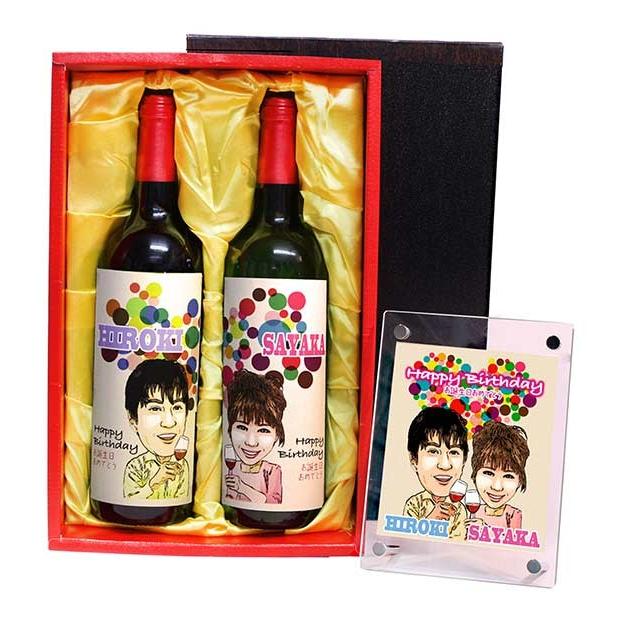 即納 男性 友人 先輩 上司 嫁 妻 夫 結婚記念日 プレゼント 誕生日 A 9 750ml 似顔絵ペアワイン 結婚式や結婚記念日 誕生日の贈り物に 似顔絵お直し無料 女性 フォトフレーム付き 記念品 ワイン ギフト お祝い 名入れ お酒 ワインセット Www Rankinengineering Com