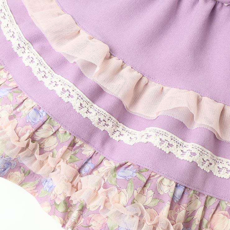 Souris（スーリー） ミルキースーツ ティアード 切替 日本製 上下