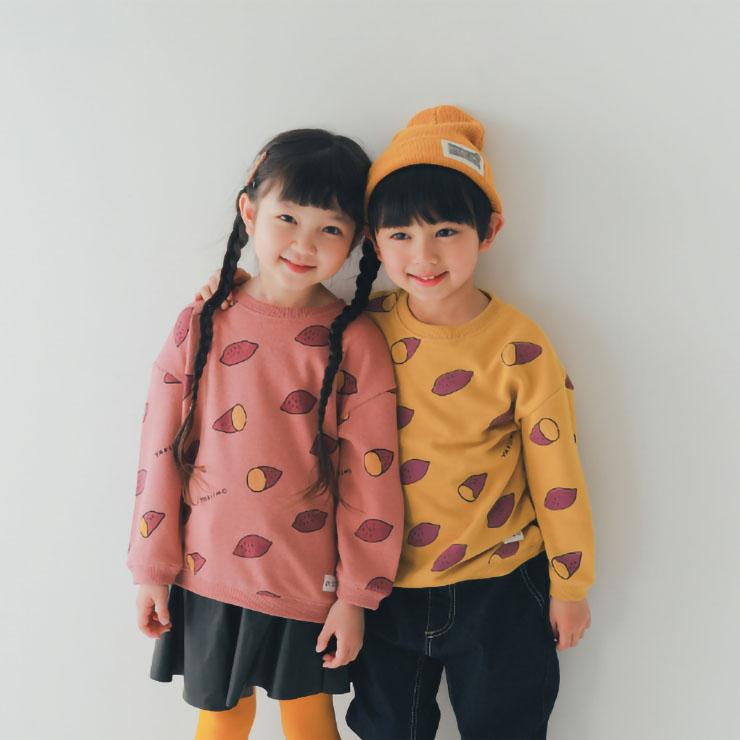 nicohrat（ニコフラート） トレーナー さつまいも やきいも たべもの