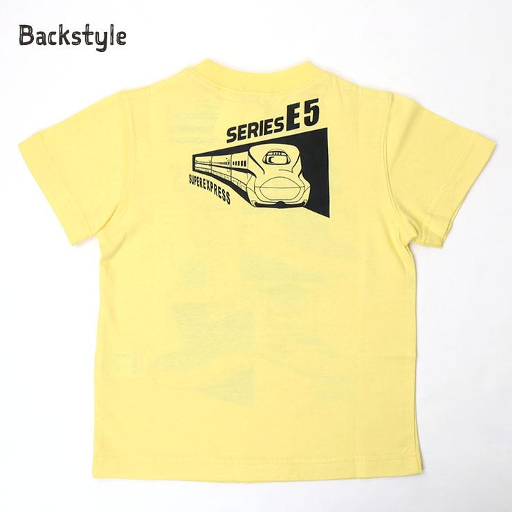 Sn't Kids キッズ 半袖Tシャツ 新幹線 のぞみ こまち はやぶさ