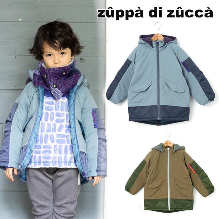 zuppa di zucca 中綿入りコート M51風 フィッシュテール フード zuppa di zucca 中綿入りコート M51風 フィッシュテール フード