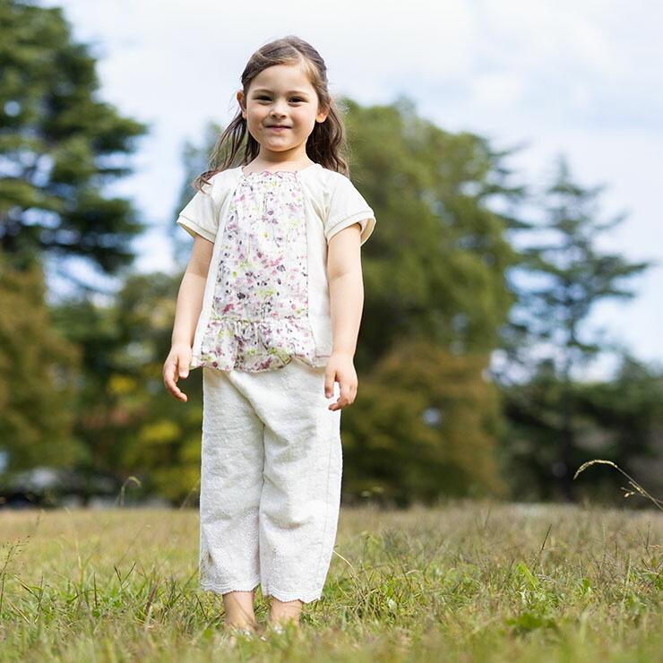 zucca　★美品★　キュロット タグ付き新品 zucca ズッカ ドッキングギンガム チェックロング