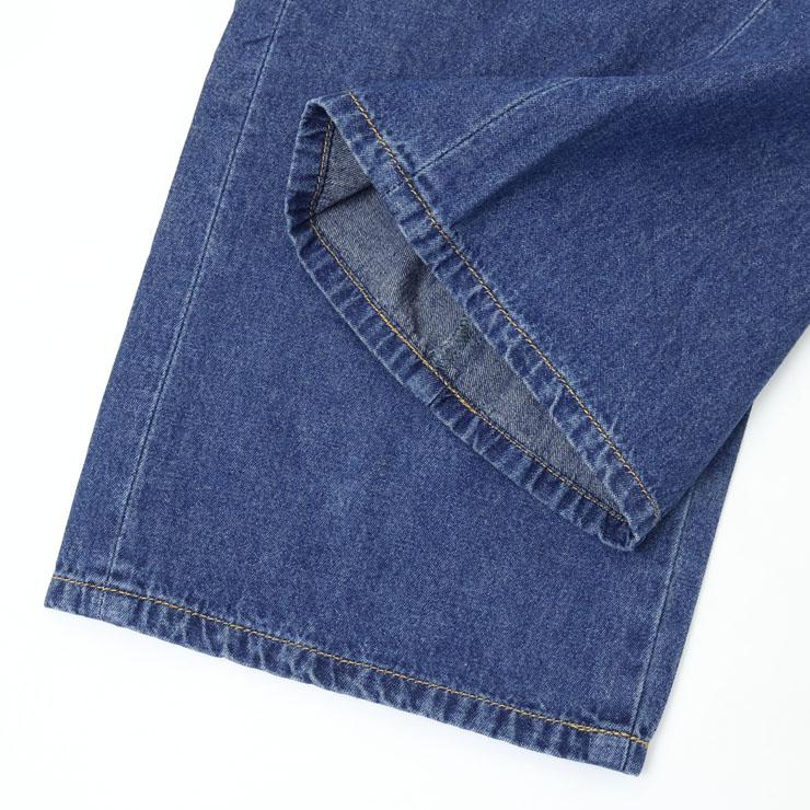 OCEAN&GROUND ワイドデニムパンツ サスペンダー付き ゆったり ロングパンツ オーシャンアンドグラウンド 120 130 140 4427005 子供 男の子 女の子 | Ocean&Ground | 07