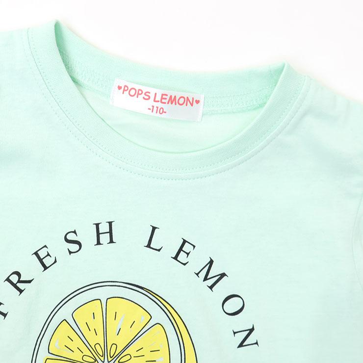 ショートスリーブTシャツ アイスクリーム レモン 綿100% 半袖Tシャツ