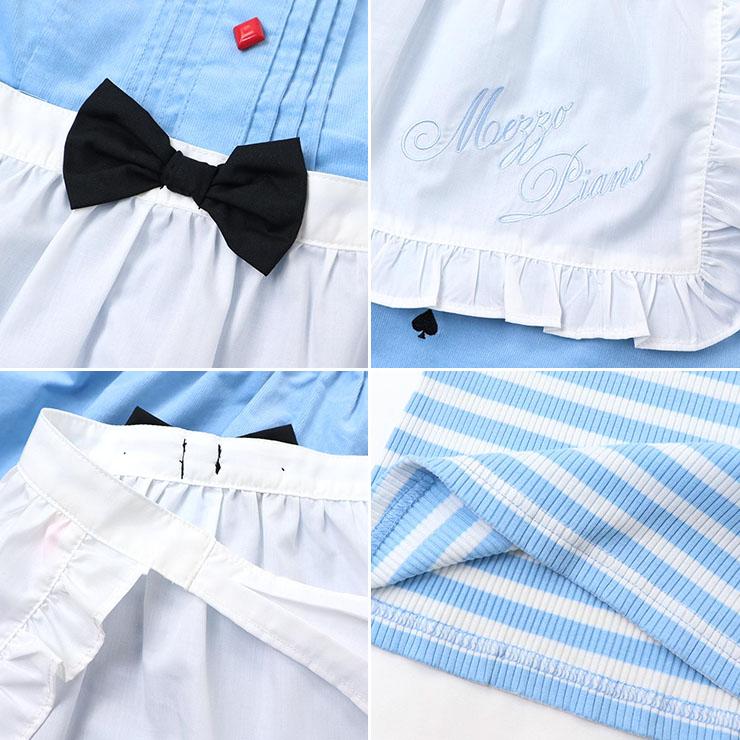 中古　メゾピアノ　トップス　キュロットパンツ　130 アリス 2019年秋冬新作】mezzo piano（メゾピアノ） オリジナルチェック