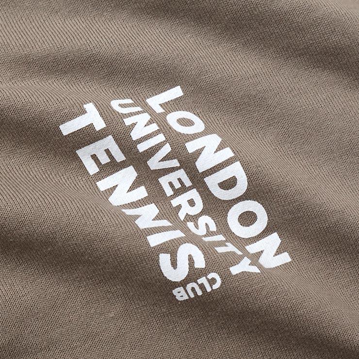 undeny. undeny トレーナー タックプルオーバー 裏毛 TENNIS CLUB ビッグシルエット スウェット アンディニー ...