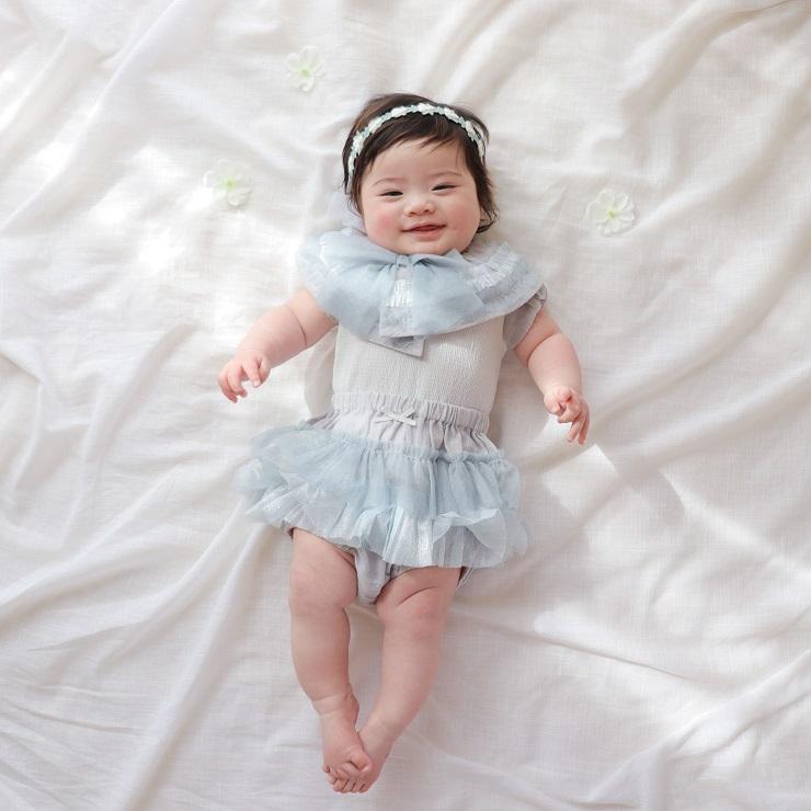 coto cotte コトコト ベビー2点セット スタイ ブルマ フリル リボン 70  