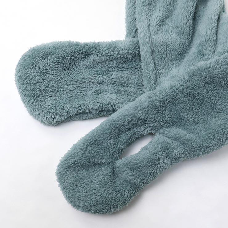 くま耳フードマフラー こどもから大人までOK フード付きマフラー 帽子