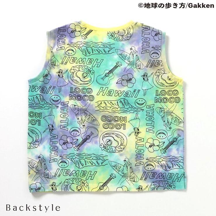 BREEZE（ブリーズ） キッズ ノースリーブTシャツ 地球の歩き方コラボ 