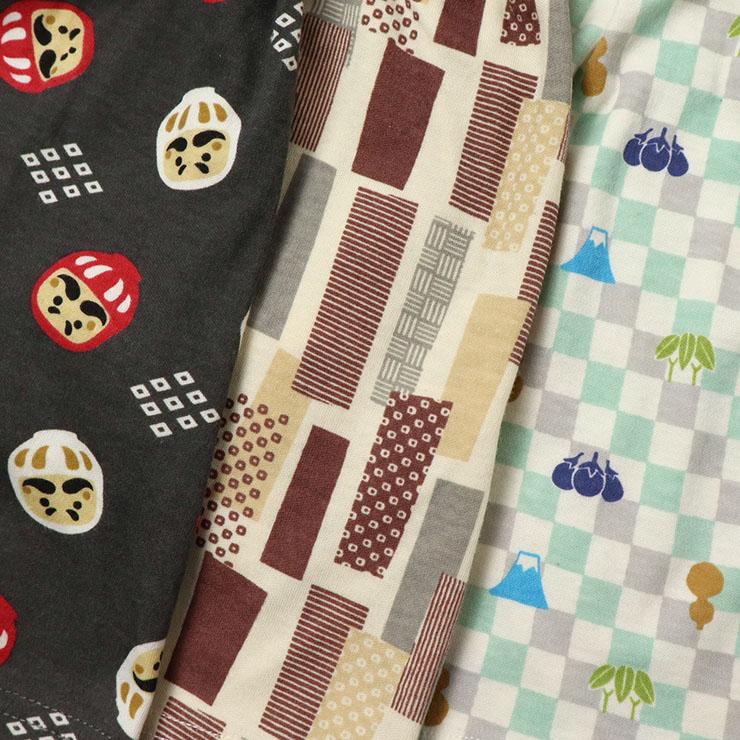 KOTOBUKIEN 袴ロンパース 草履風ソックス付き 富士山 だるま