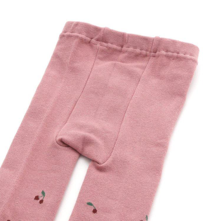 Ampersand(子ども服) タイツ さくらんぼ柄 チェリー レッグ Ampersand(子ども服) タイツ さくらんぼ柄 チェリー レッグ
