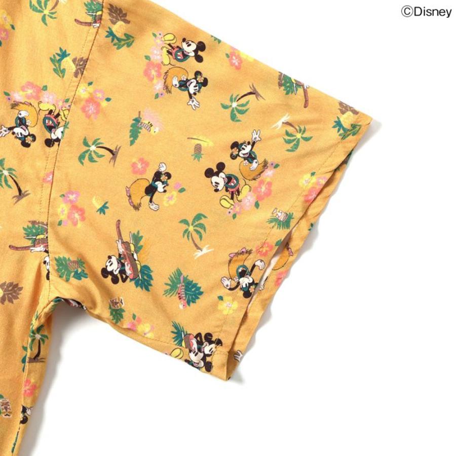 F.O.KIDS アロハシャツ 半袖 ディズニーコラボ ミッキーマウス