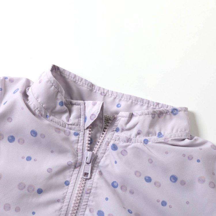 seraph ウィンドブレーカー ドット 小花柄 フードなし 撥水加工 ジップアップ セラフ 90 100 120 130 140 S405015 子供 女の子 | Seraph | 05