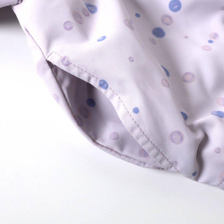 seraph ウィンドブレーカー ドット 小花柄 フードなし 撥水加工 ジップアップ セラフ 90 100 120 130 140 S405015 子供 女の子 | Seraph | 07