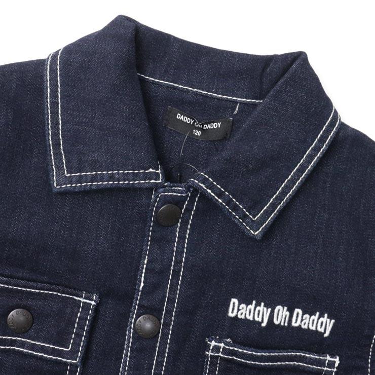 Daddy Oh Daddy ダディオダディ ストレッチデニムつなぎ ロゴ V50700 100cm 110cm 120cm 130cm オールインワン 子供 男の子 女の子｜piccadilly-circus｜04