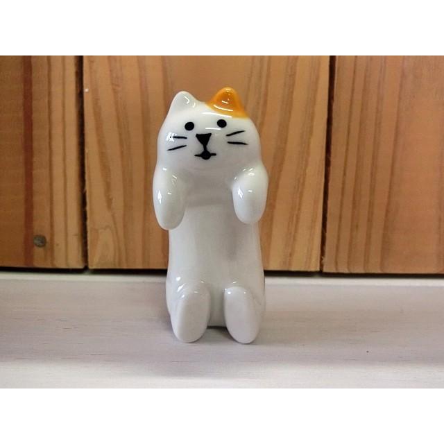 180円 【ギフ_包装】 DECOLE concombre しましまスマホスタンド ネコ CAT