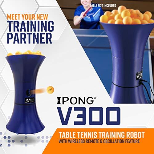 iPong V300 テーブルテニストレーニングロボット 振幅とワイヤレスリモート付き iPong