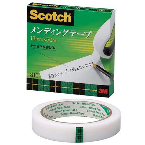 お徳用　50セット　スリーエム　メンディングテープ　810-3-18　3M　18mm×50m