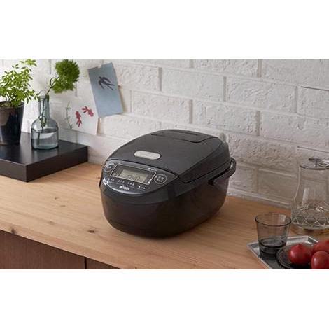 即納タイガー魔法瓶(TIGER) 炊飯器 1升 ブラック 炊きたて 少量高速amp