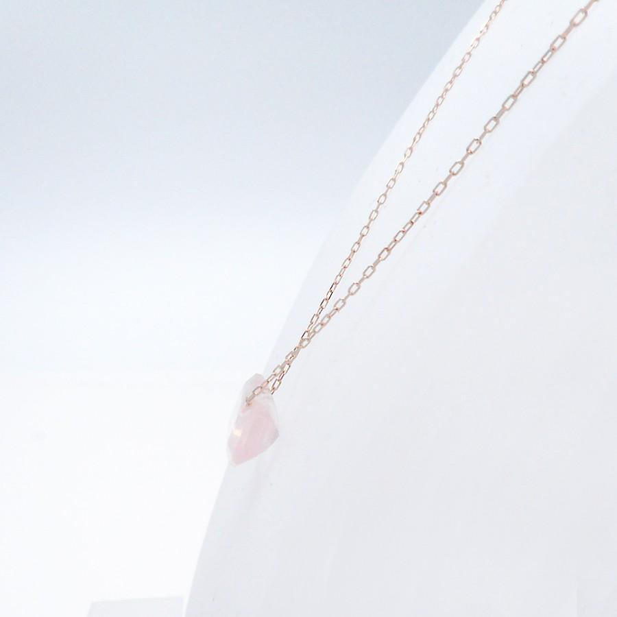 K10PG ローズクォーツ ネックレス : Piccoli-punti - 通販 - Yahoo