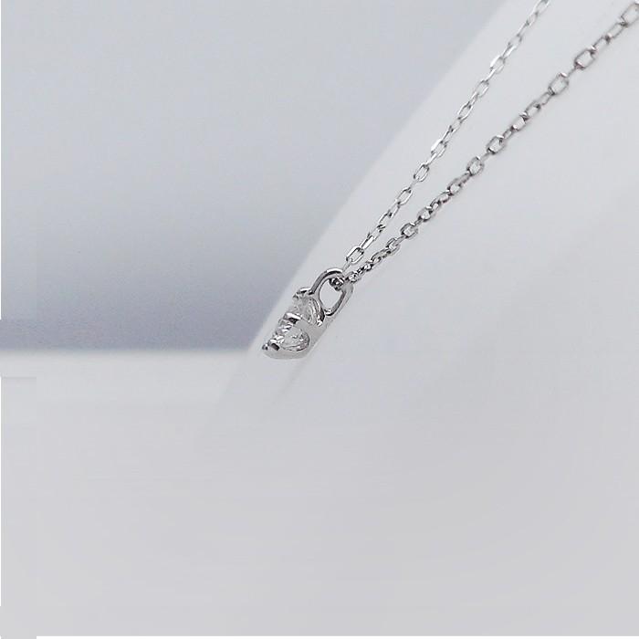 Pt 天然ダイヤモンド ネックレス : Piccoli-punti - 通販 - Yahoo  