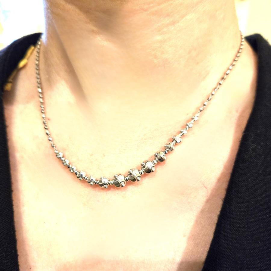 ハローミープラチナ PT850 ネックレス 45cm HMP012「はじめまして 