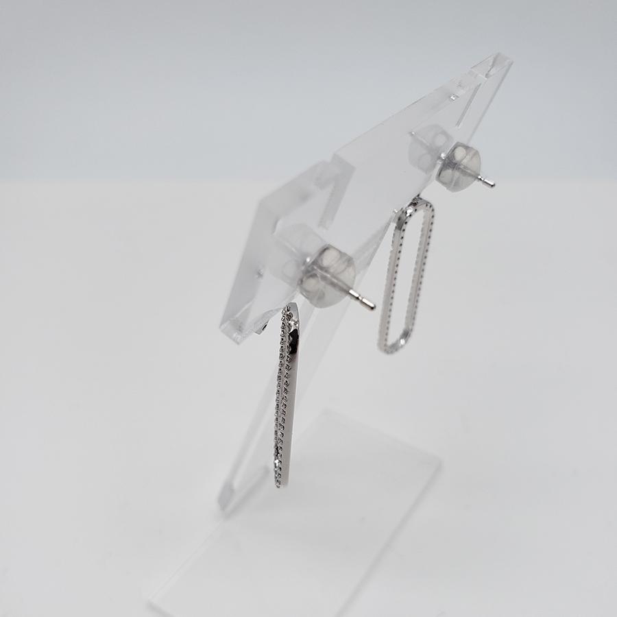 K18WG ダイヤピアス D0.50ct スタッドタイプ : Piccoli-punti - 通販