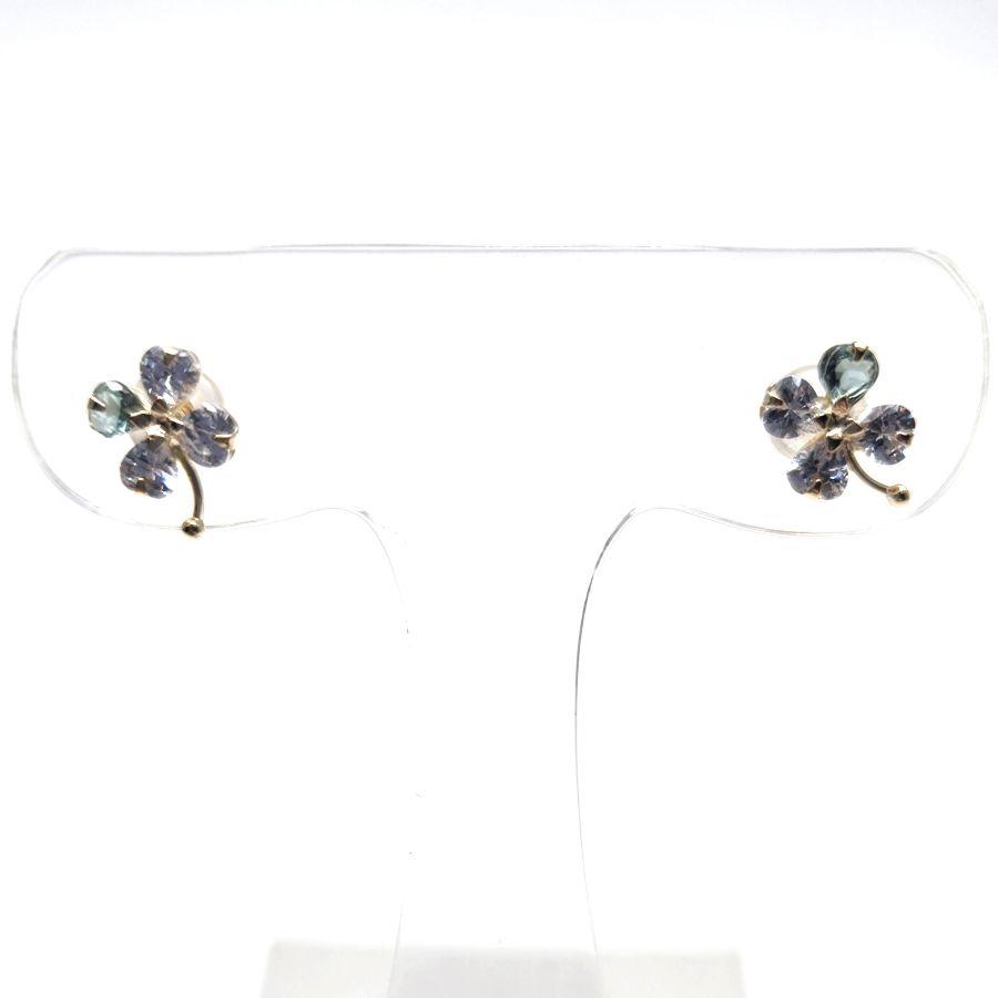 K18イエローゴールド Gクオーツピアス : Piccoli-punti - 通販 - Yahoo 