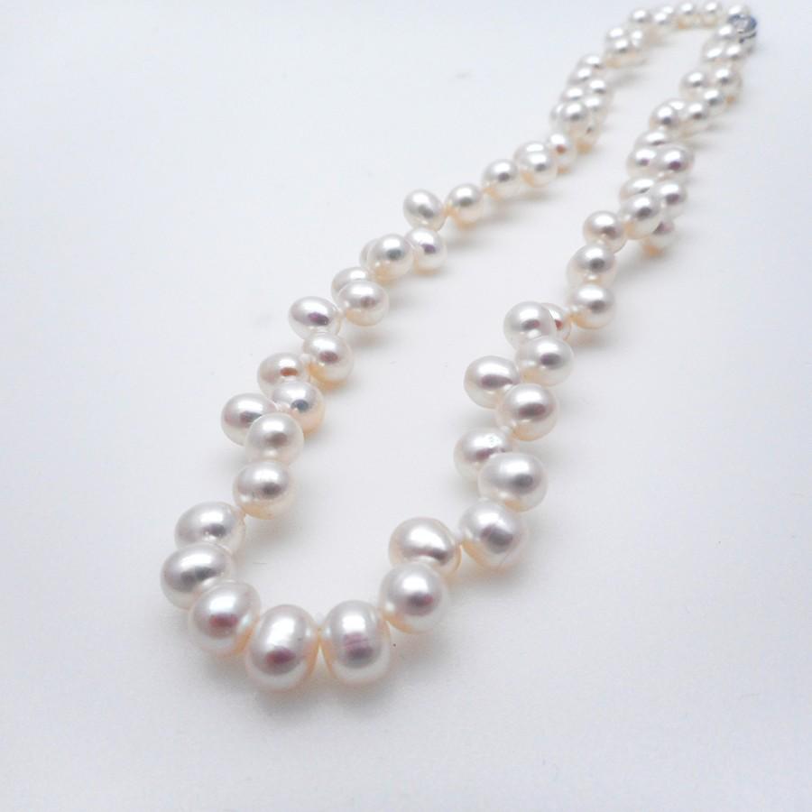 パールネックレス SV TASAKI パール縦ラインネックレス SV 真珠【公式