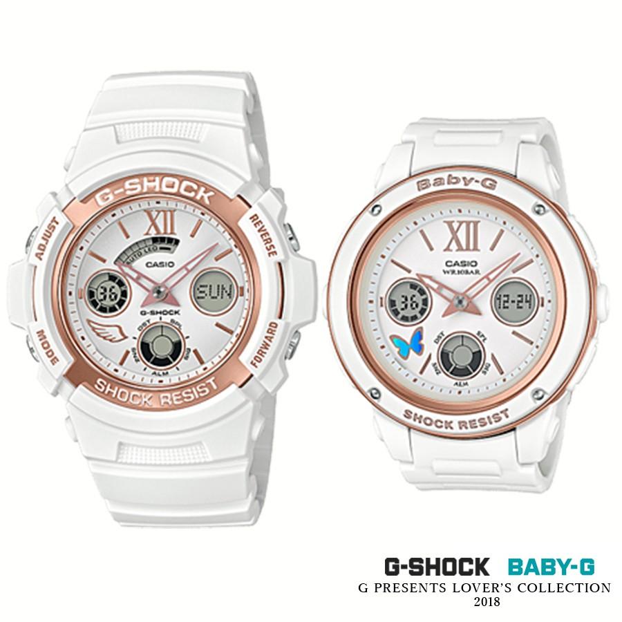 G-SHOCK baby-G ラバコレ　2018年　限定　AW591LF G-SHOCK カシオ AW-591LF-7AV BABY-G BGA-150LF-7AV : Piccoli