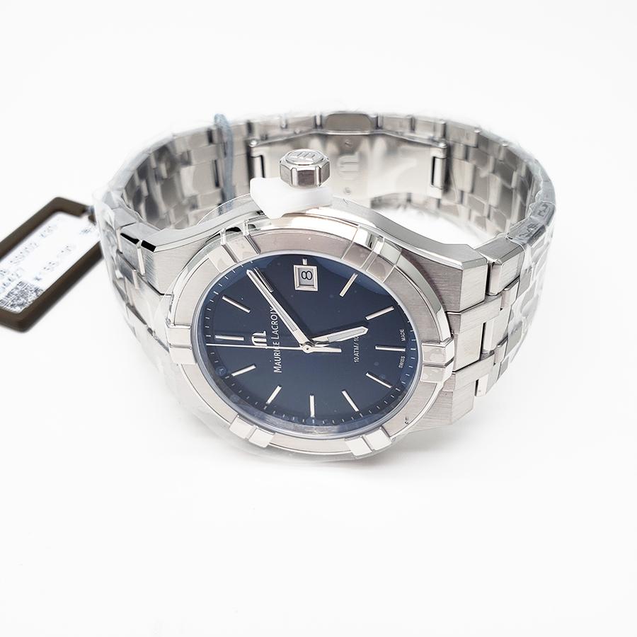 モーリスラクロア アイコン クオーツ デイト 40mm AI1108-SS002-430-1 10気圧防水の画像