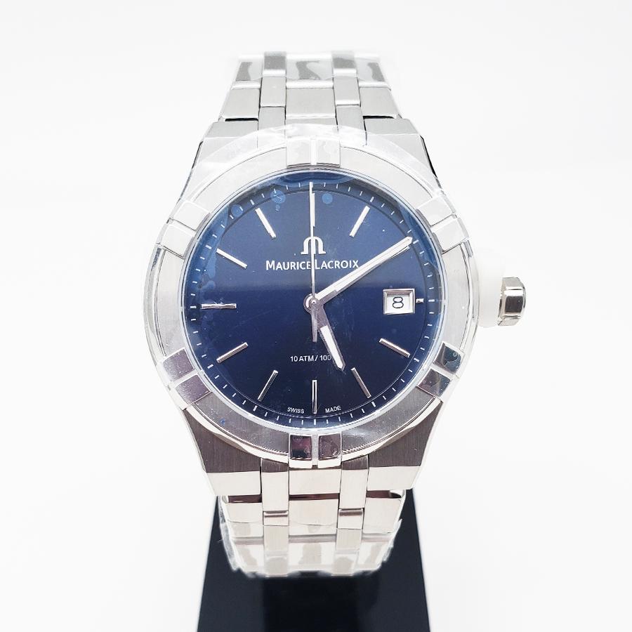 モーリスラクロア アイコン クオーツ デイト 40mm AI1108-SS002-430-1 10気圧防水の画像