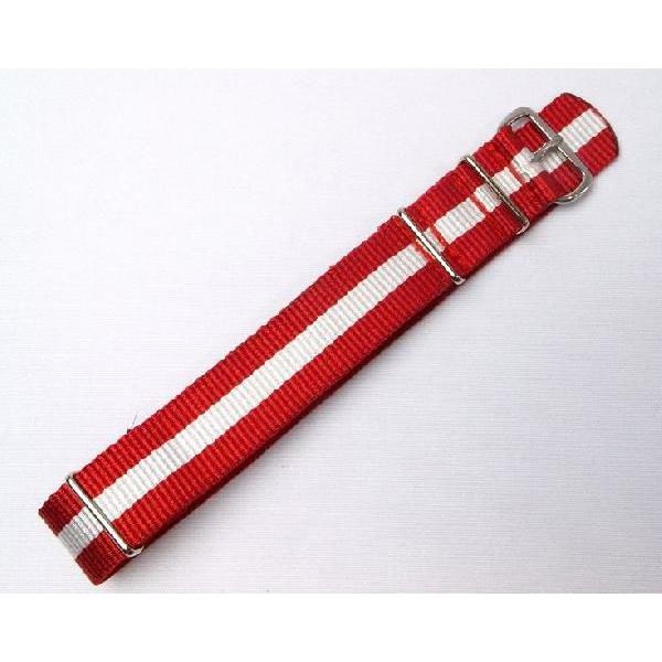 【ネコポス便対応】SMART TURNOUT [スマート ターンアウト] watch strap Red/White JPRESS