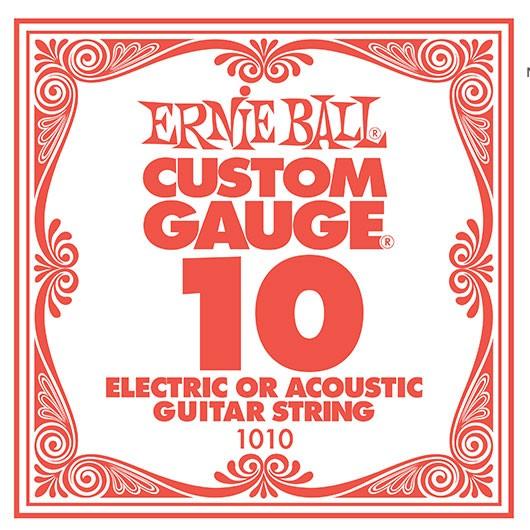 ERNIE BALL [アーニーボール] 　エレキギター・アコースティックギター兼用バラ弦 .010インチ Slinky Singles #1010 | 