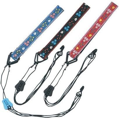 KAMIYA【カミヤ】 ウクレレストラップ #1200 青・黒 ・赤 | 