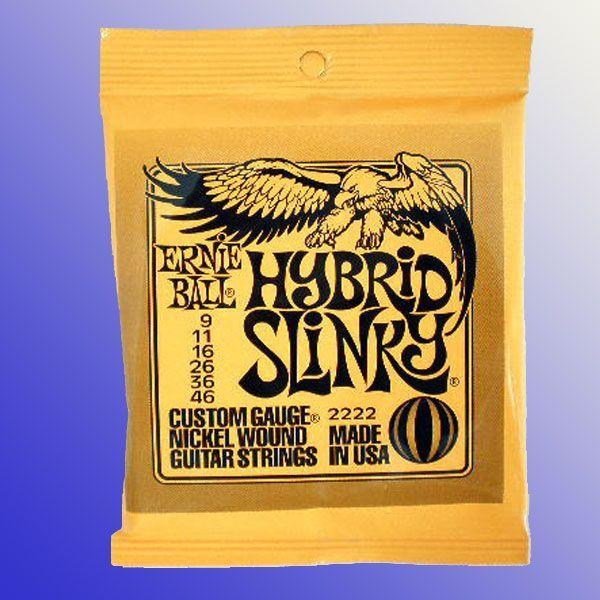 ERNIE BALL[アーニーボール]エレキギター弦 #2222 [オレンジ]HYBRID SLINKY | 