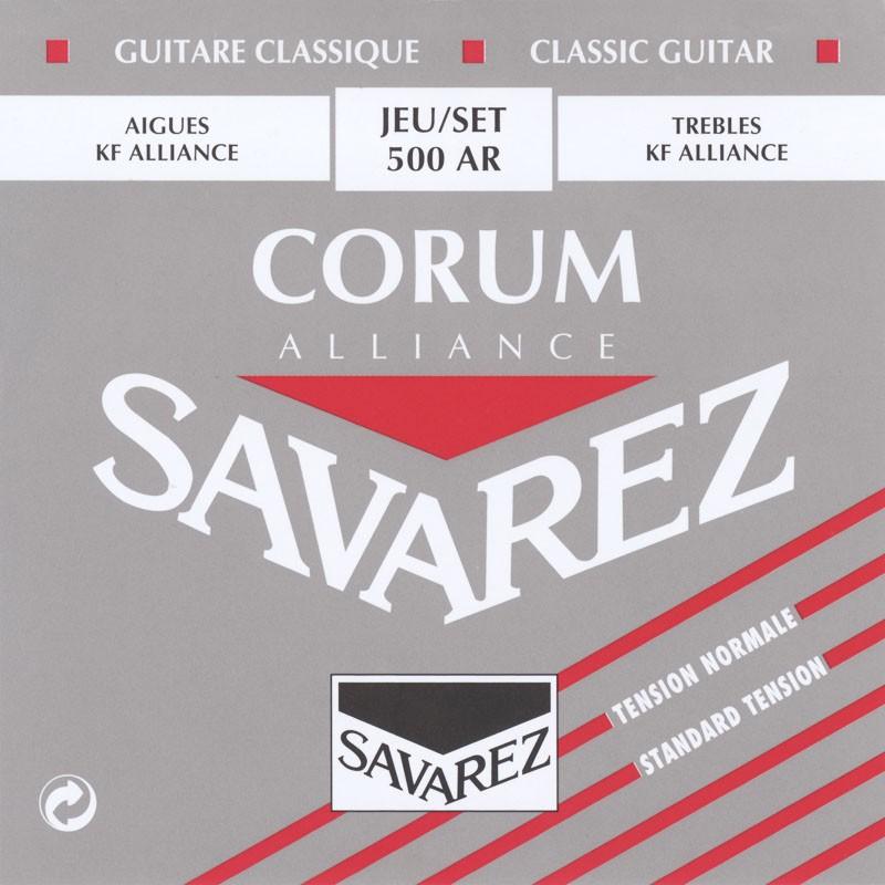 SAVAREZ［サバレス］コラム/アリアンス　クラシックギター弦　500AR　[セット弦]｜pick-store