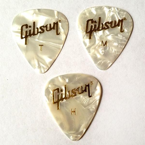 2021特集 ギブソン Gibson APRGG50-74T 50 Pack Picks Thin ギターピック