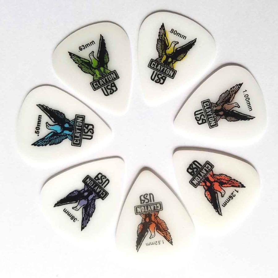クレイトン ピック ACETAL PICKS スタンダード : ピック商店