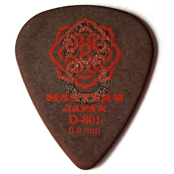 未使用品HOTEI「8 BEAT のシルエット」 コンプリートピックセット DX MASTER 8 ピック D-801 ティアドロップ ハードグリップ : ピック
