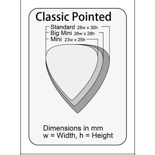GRAVITY GUITAR PICKS ピック クラシック・ポインテッド・スタンダード　マルチホール ［2.0 mm with Multi-Hole, Blue］ 高級 |  | 01