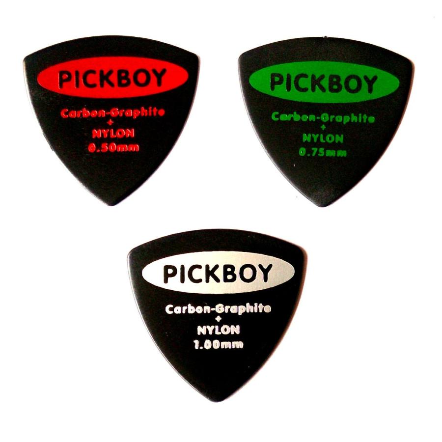 PICKBOY ピックボーイ ストーン ピック GP-ST-3/BR 9jupf8b PICKBOY[ピックボーイ] ピック トライアングル・カーボンナイロン